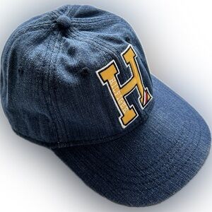 Tommy Hilfiger Men's Logo Baseball Denim Hat